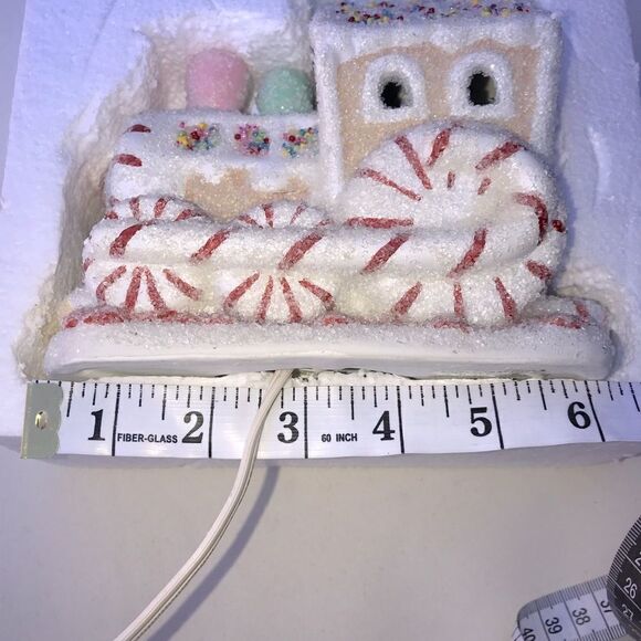 Department 56 Sweet Treats Express Candy Cane Cho cho light - Picture 9 of 10